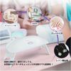 UV Light for Resin, Curing Light, LED Nail Dryer, UV-LED-Red and White, Triple Light Source, Low Heat Function, Can Be Used With Folding Hands and Legs, For Resin Crafts and Gel Nails, New 12 W