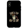Sip and Stack Crypto Slang Design for Blockchain Fans Case for iPhone X/XS