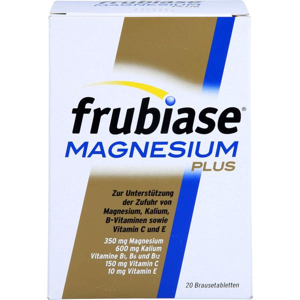 Frubiase Magnesium plus, 20 pcs effervescent tablets