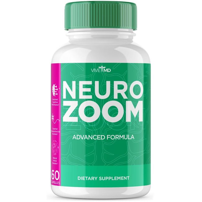 Neurozoom Advanced Brain Support Supplement - Official Formula (1 Pack)