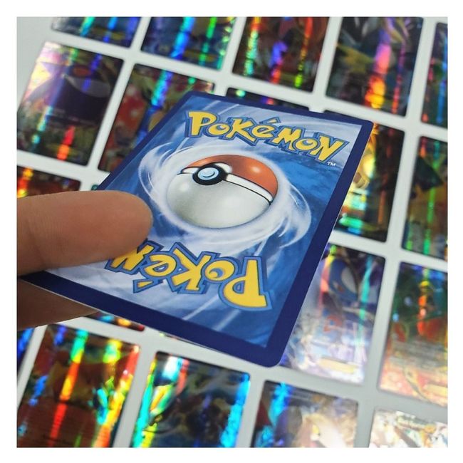 60Pcs Vmax cards V GX EX English version anime collection Trading card  booster shiny cards pokemon toy for kids - Realistic Reborn Dolls for Sale