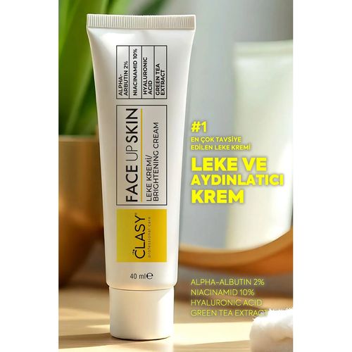Face Up Skin Leke Kremi 40 ml Faceupskin Brightening Cream 40 ml