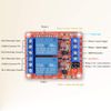 [2-Pack] DC 12V Relay Module 2-Channel Relay Switch with Optocoupler Isolation High/Low Level Trigger
