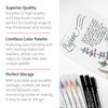 Speedball Hand-Lettering Brush Marker Set, 12-Piece