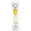 Happy Teeth Gift Bag ~ Childrens Toothbrush, Timer, Disclosing Tablets & Mirror (Yellow)