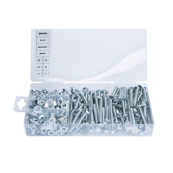 Bluespot 300 PCE Assorted Nut, Bolt and Washer Set