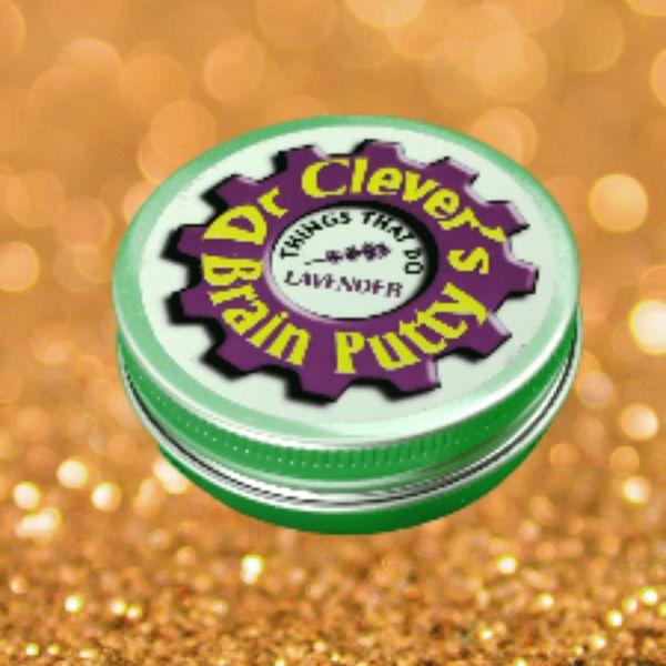 Stress Putty | Sensory Relief | Fidget Toy | Relax and Concentrate | Lavender Scented 20g tin Dr Clever™