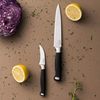 Berghoff Essentials Forged Utility Knife 6" Hand-sharpened Gourmet Ergonomically Designed POM Contoured Handle Seamless Construction