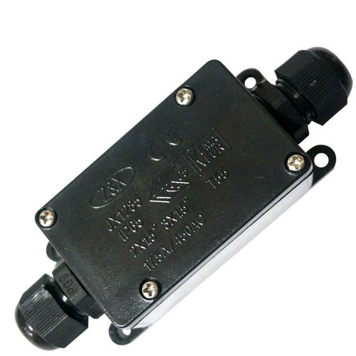 IP65 Waterproof ‎Plastic Junction Box, 2-Way Outdoor Electrical Cable Connectors, Underground Cable Line Protection Connector For Various Industrial Area.