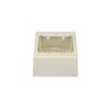 PANDUIT Deep Junction Box,Off White,Boxes