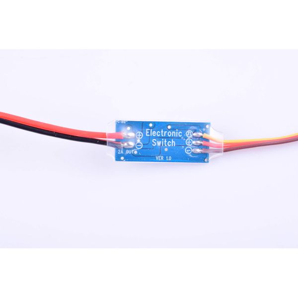 Hengfuntong-Elec RC New Switch Power on Off Electric Switch RC Receiver Switch On/Off Electronic Switch RC Airplane and Ship RC RC Switch