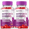 Fast Active Keto ACV Gummies, Max Strength Supplement, FastActive ACV (2 Pack)