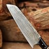 Japanese Professional Chef Kitchen Knife Custom Made- Hand Forged Damascus