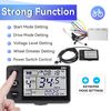 Electric Bicycle LCD Display Meter 36V‑48V Ebike Controller Waterproof LCD Display Panel Brushless Controller Kit for Electric Bicycle Scooter Modification(Colourful)