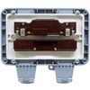 Waterproof Outdoor Double Switched Power Socket IP66 2 Gang Electrical Plug Socket with Lockable Lid