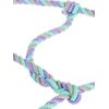 Weaver Leather Livestock Cattle Rope Halter Gray/Lavender/Mint, 7'