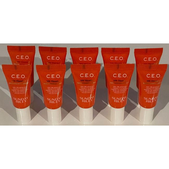 1.7oz. Sunday Riley C.E.O Vitamin C Brightening Serum CEO total 1.7oz./30ml