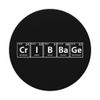 Periodic Tees Co. Cribbage (Cr-I-B-Ba-Ge) Periodic Table Elements Spelling PopSockets Stand for Smar