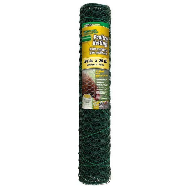 Poultry Netting, Green, 24-In. x 25-Ft. -308452B