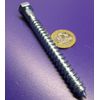 Zinc Hex Head Lag Screw 9/16 Hex Size 3/8 Thread x 4.0" Length, 25 pcs