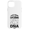 Dna Test Genetic Testing Crispr Microbiology Case for iPhone 15 Plus