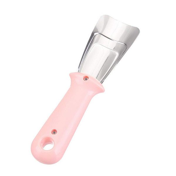 BestWayDigital Stainless Steel Refrigerator Shovel Ice Scraper Removal Deicing Tool Kitchen (Pink)