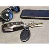 Chevrolet Corvette C8 Carbon Fiber Oval Shape Key Chain