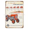 agriculture cottage rustic barnyard rustic barnyard, Tractors, 1958 tin sign