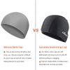 Firesara Fabric Swim Cap, High Elasticity Swimming Cap Keeps Hair Clean Breathable Fit Both Long Hair Short Hair, Swim Caps Woman Girls Men Kids One Size Hat