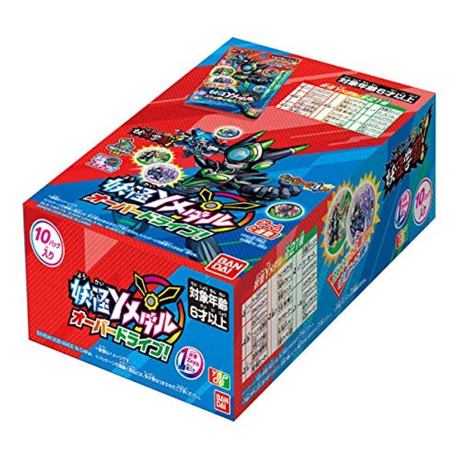 Yokai Gakuen Yo-Kai Y Medal Overdrive! Box of 10