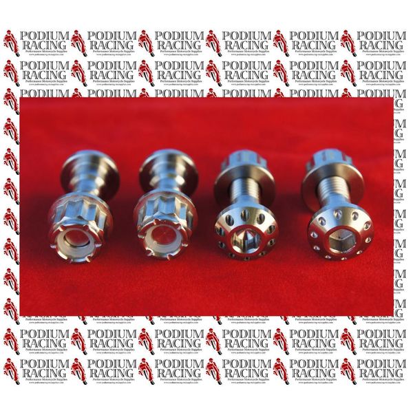 DUCATI 848 1098 SILVER TITANIUM SUBFRAME BOLTS (ALL MODELS)