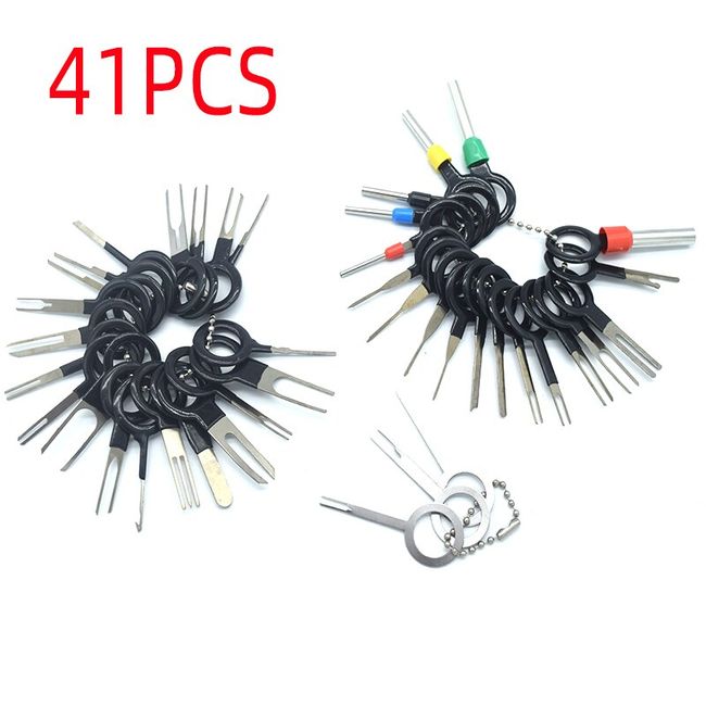 41pcs Car Terminal Removal Tool Wire Plug Connector Extractor