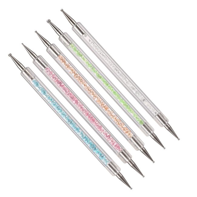 5pcs/Set Dotting Tools Set for Nail Art Embossing Stylus for