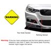 Front Bumper Tow Hook License Plate Mounting Bracket Holder For Genesis Coupe