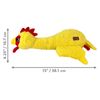 KONG Scruffs Plush Assorted Dog Toy (Chicken)