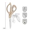 Fonzell Organic Scissors - Environmentally Friendly Scissors, Ergonomic Design, 21.5 cm
