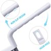Handheld Grout Cleaner Brush V Shape Stiff Grout Cleaning Brushes for Tile Floor