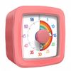 Visual Timer for Kids Adults, 60-Minute Countdown Timer for Classroom, Kitchen,Office, Pomodoro Timer Time Management Tools for Toddler ADHD(Pink)