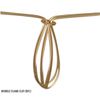 Royal Designs, Inc. Hardback Empire Chandelier Basic Shade CS-902-6EG, Eggshell, 4 x 6 x 5.5
