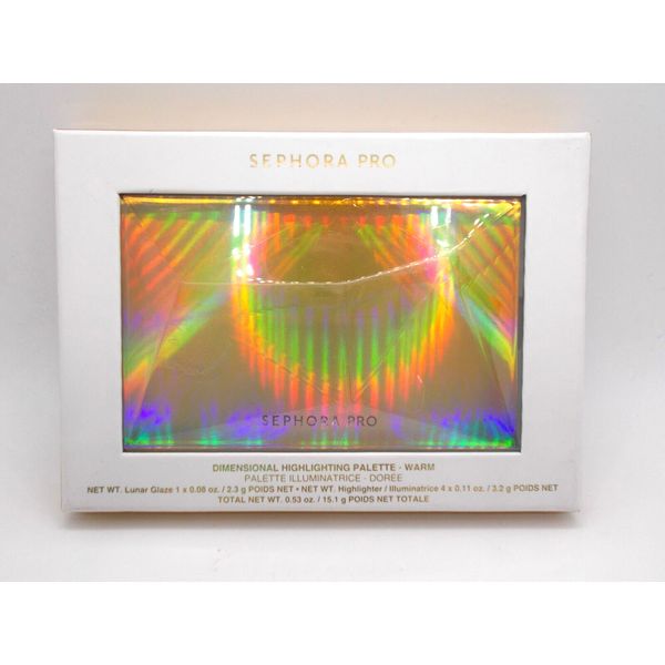Sephora PRO Dimensional Highlighting Palette Warm Color NEW