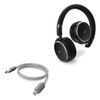 BoxWave Cable Compatible with AKG N60NC Wireless - Micro USB DuraCable, Braided Micro USB Charging Cable - Space Grey