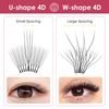 SEEDEW 4D U Shape Lashes D Curl 0.07mm