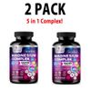 Magnesium Complex 5 in 1 with Glycinate, Malate, Citrate, Oxide, 2 PACK, 120 ct