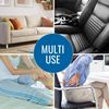 DMI Lumbar Roll Back Support Cushion Pillow, Half-Moon Size, Navy