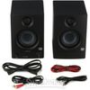 PreSonus Eris 3.5 3.5-inch Powered Studio Monitors - 2nd Generation, Black