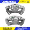 Pair Front Brake Calipers w/ Bracket for Chevy Equinox Impala GMC Terrain