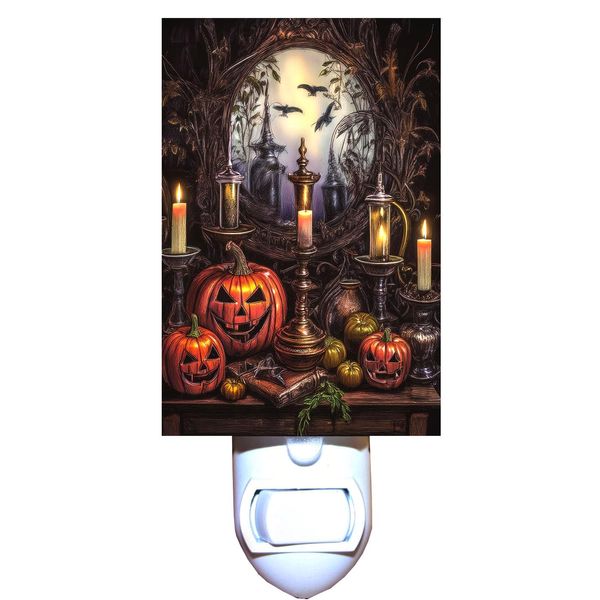 Gotham Decor Halloween Apothecary Night Light - Pumpkin Night Light