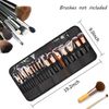 OCHEAL Makeup Brush Holder,Makeup Brush Organizer,Travel Makeup Brushes Bag Cosmetic Bags Pouch for Women Cosmetic Brushes Makeup Artist -Brushes Not included