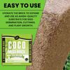 Coco Coir Mega Brick 11 lb Organic Pre-Washed, Buffered, RHP Certified Growing