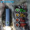 TrustFire X3-SE EDC Rechargeable Flashlight Magnet Torch UV Light , Red Laser US